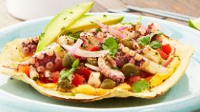 Tostada de Mariscos Acapulco